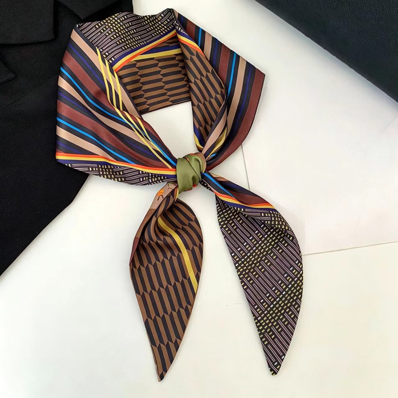 Luxury Print Long Hair Ribbon  - Women Bags On Sale review and price