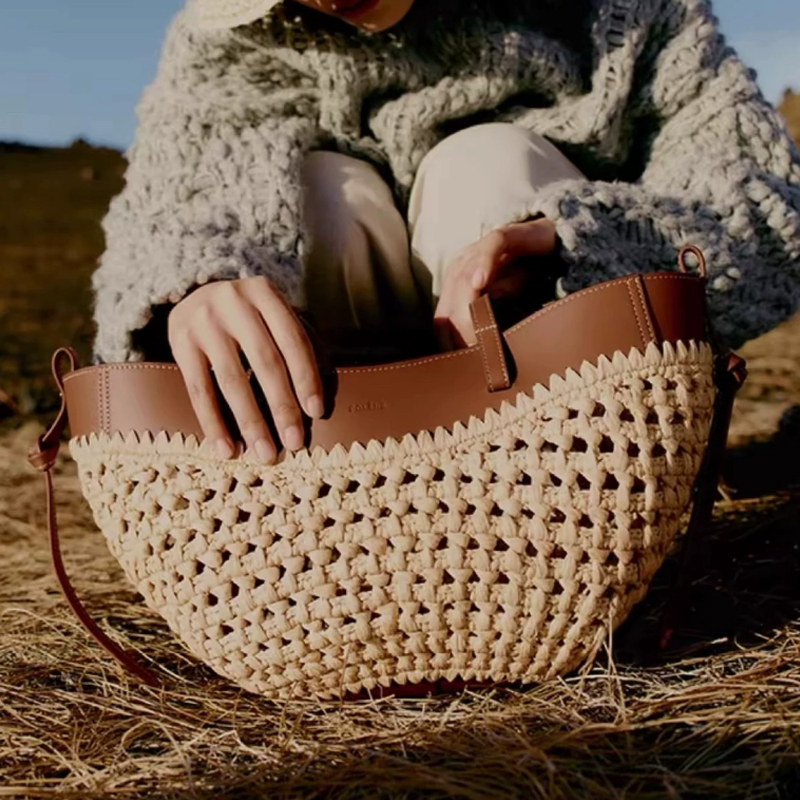 2026 Summer Hollow-out Raffia  - Women'S Raffia Bags review and price