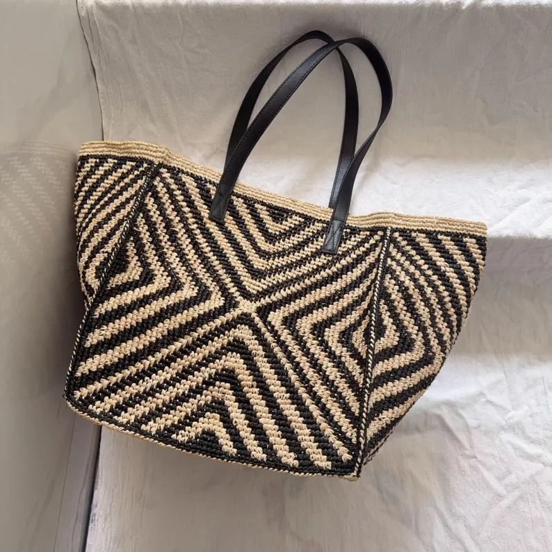 Oversized Large Raffia Straw T - Women'S Raffia Bags review and price