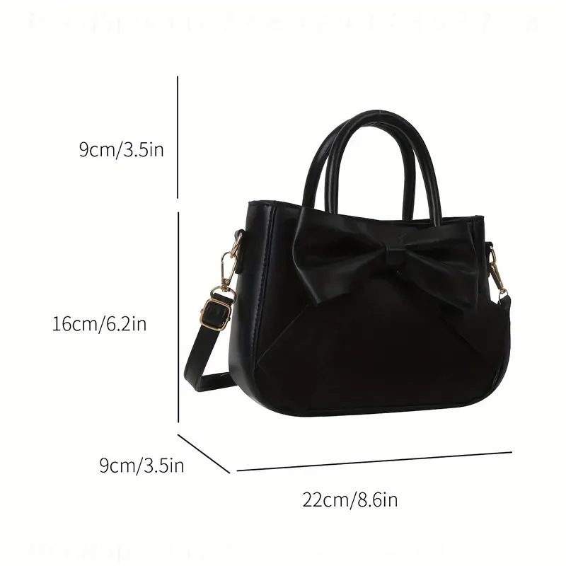 Elegant Black Bow Handbag for  - Women'S Bags Handbags review and price