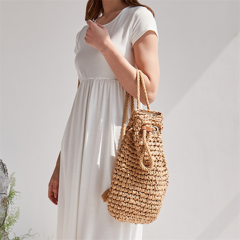2023 Summer Casual Straw Backp - Women'S Raffia Bags review and price