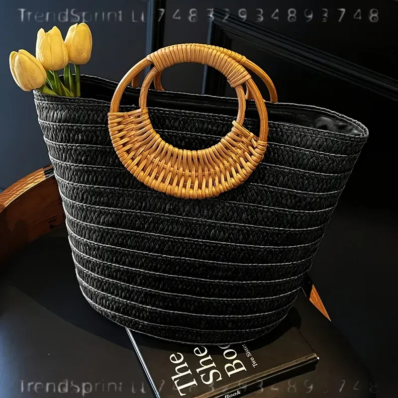 Women Summer Woven Paper Tote  - Women'S Bags Handbags review and price