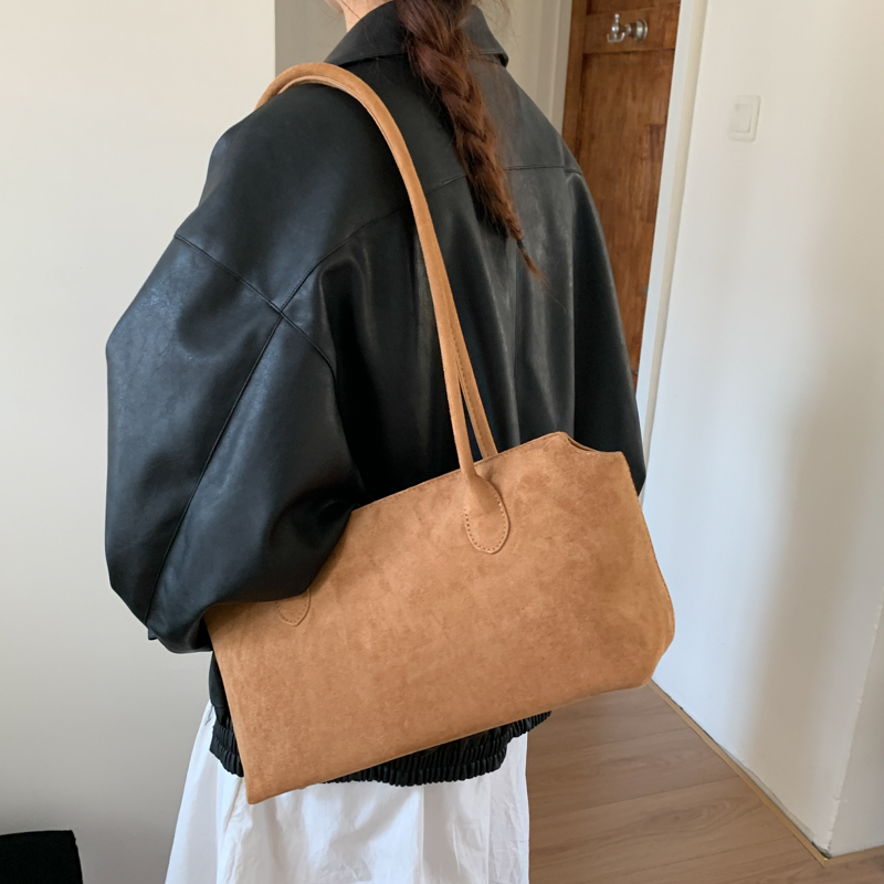 Vintage-Inspired Brown Suede A - Women Hand Bags For Office review and price
